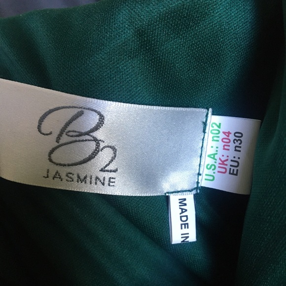 B2 Jasmine Dresses Newb2 Jasmine Velvet Hunter Green